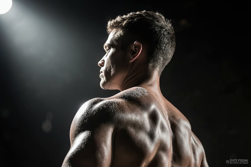 Comptetitive bodybuilder in Austin