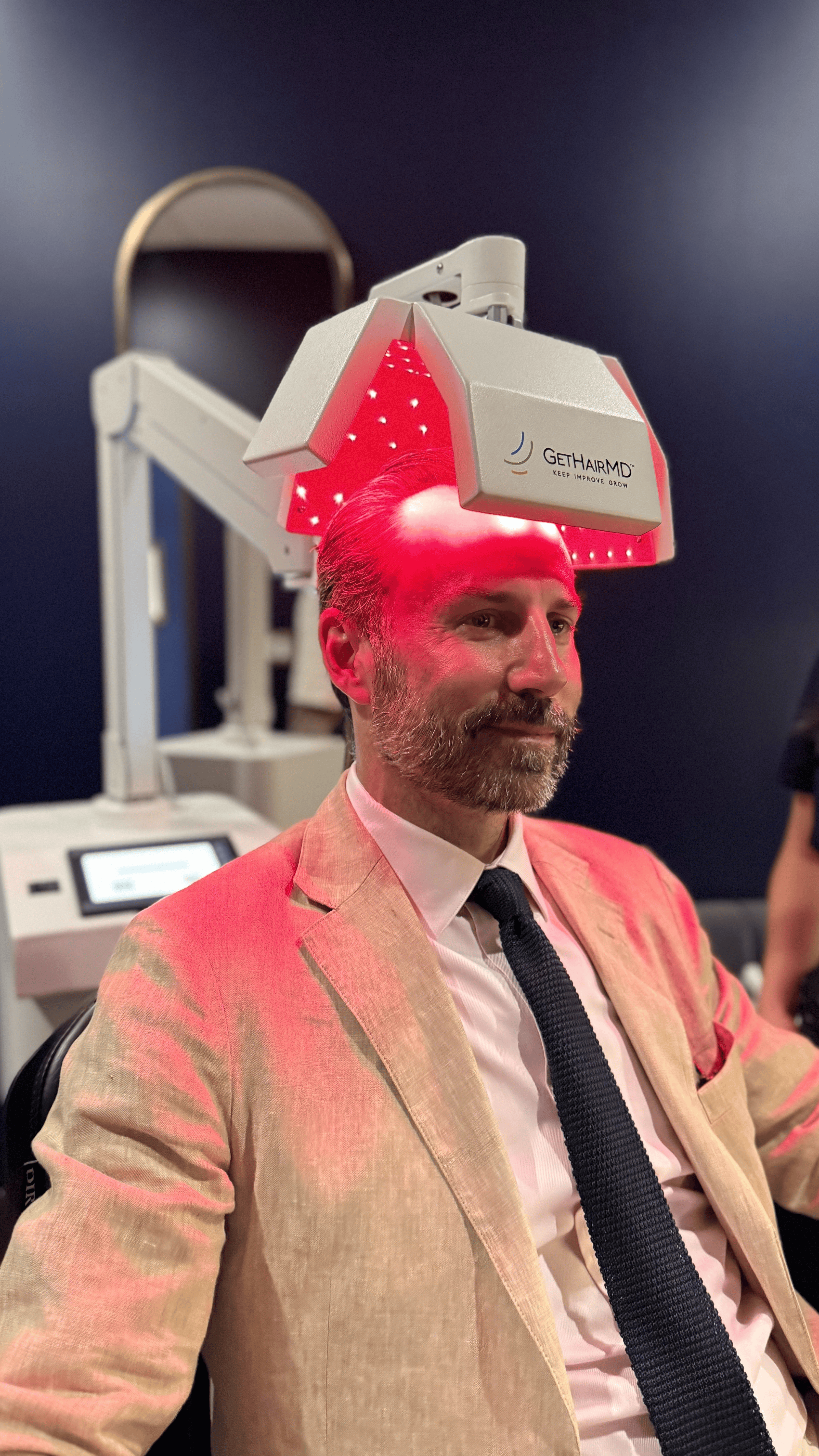 red light therapy for male hair growth