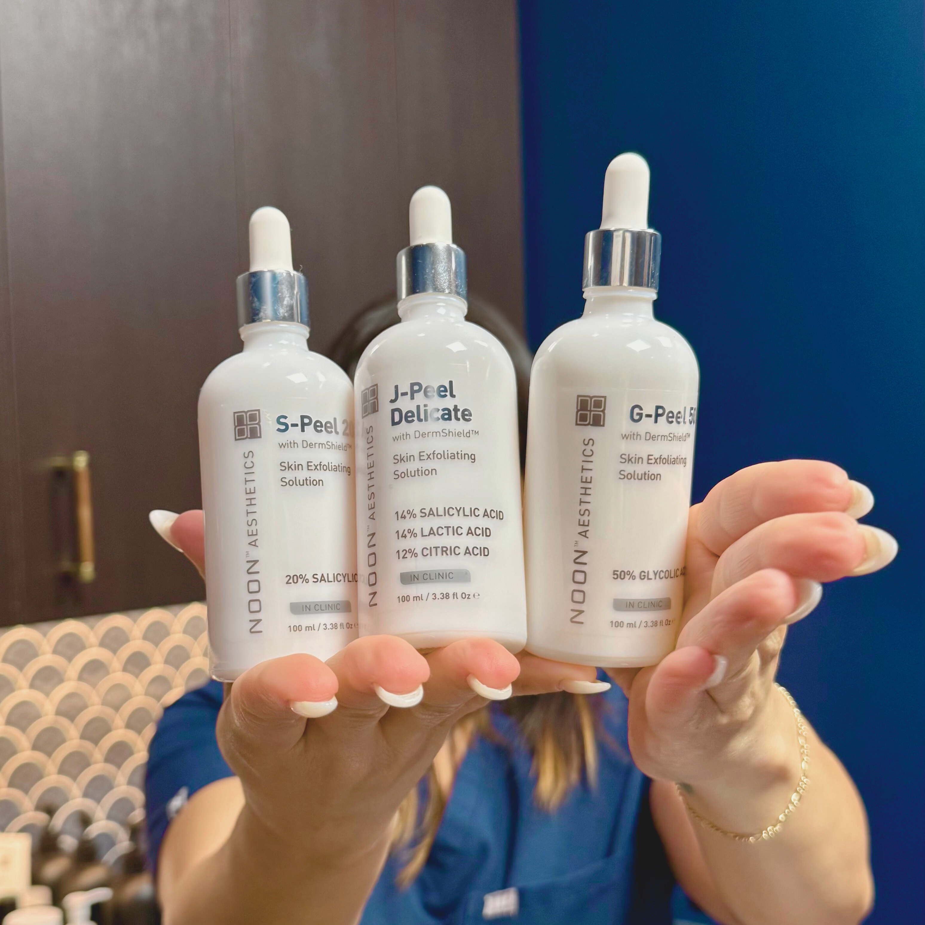 chemical peels with noon aesthetics
